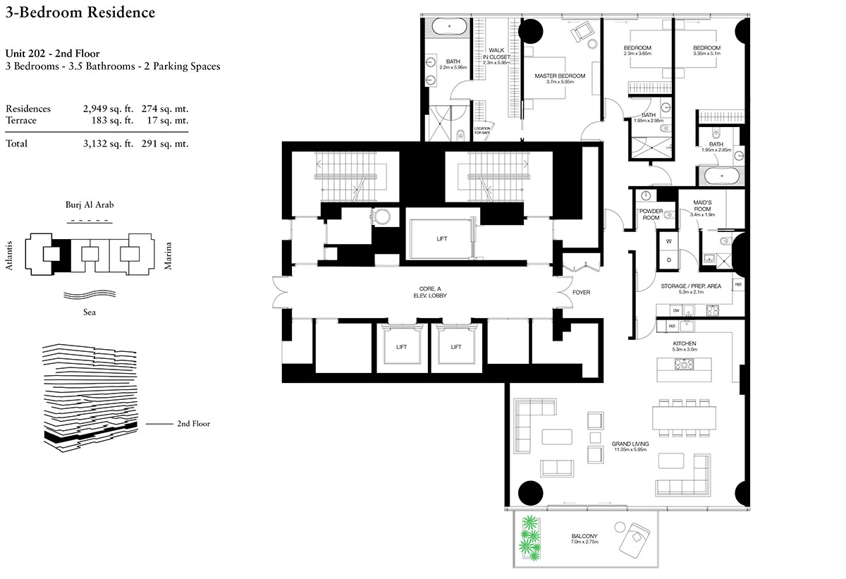 One Palm By Omniyat Luxury Residences On Palm Jumeirah