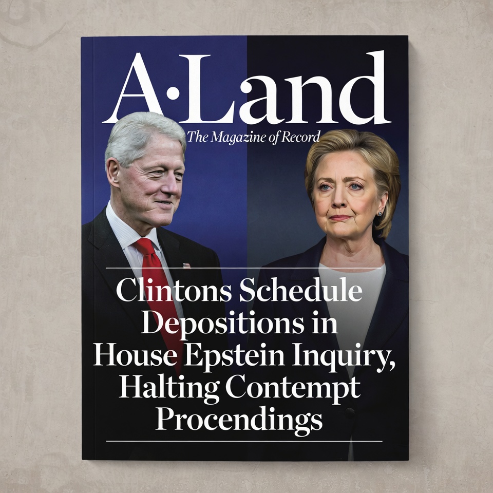 Clintons Epstein House Oversight Deposition Announcement 2026