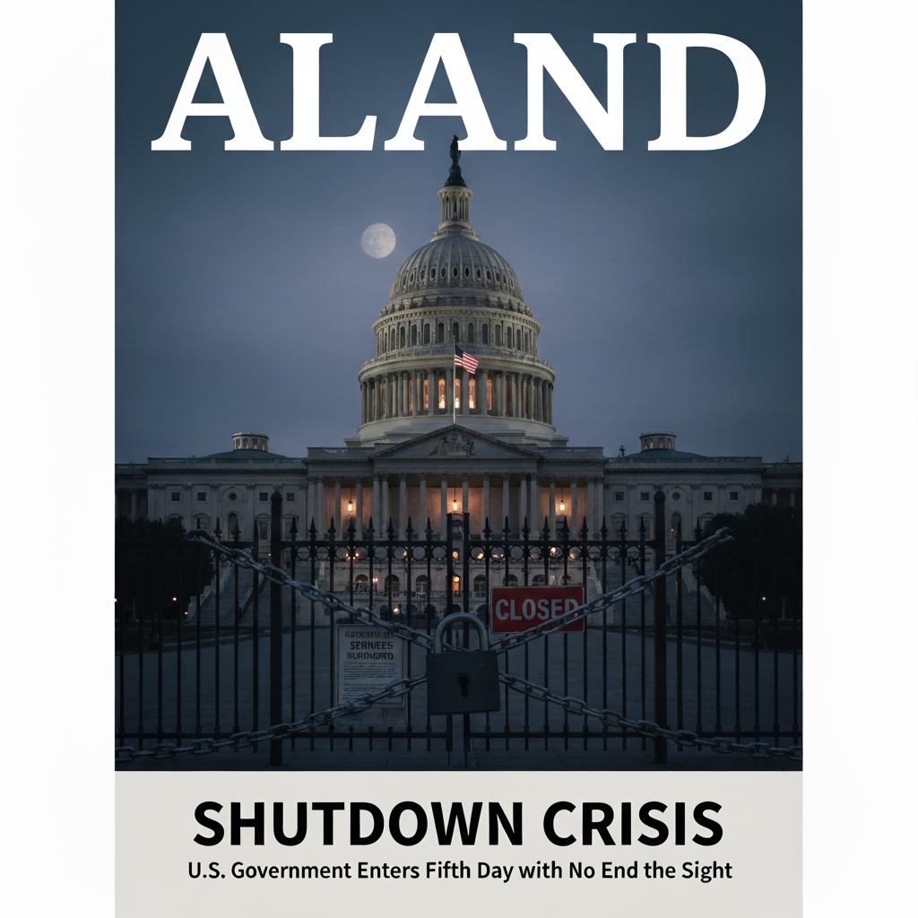 US Capitol Building During October 2025 Government Shutdown