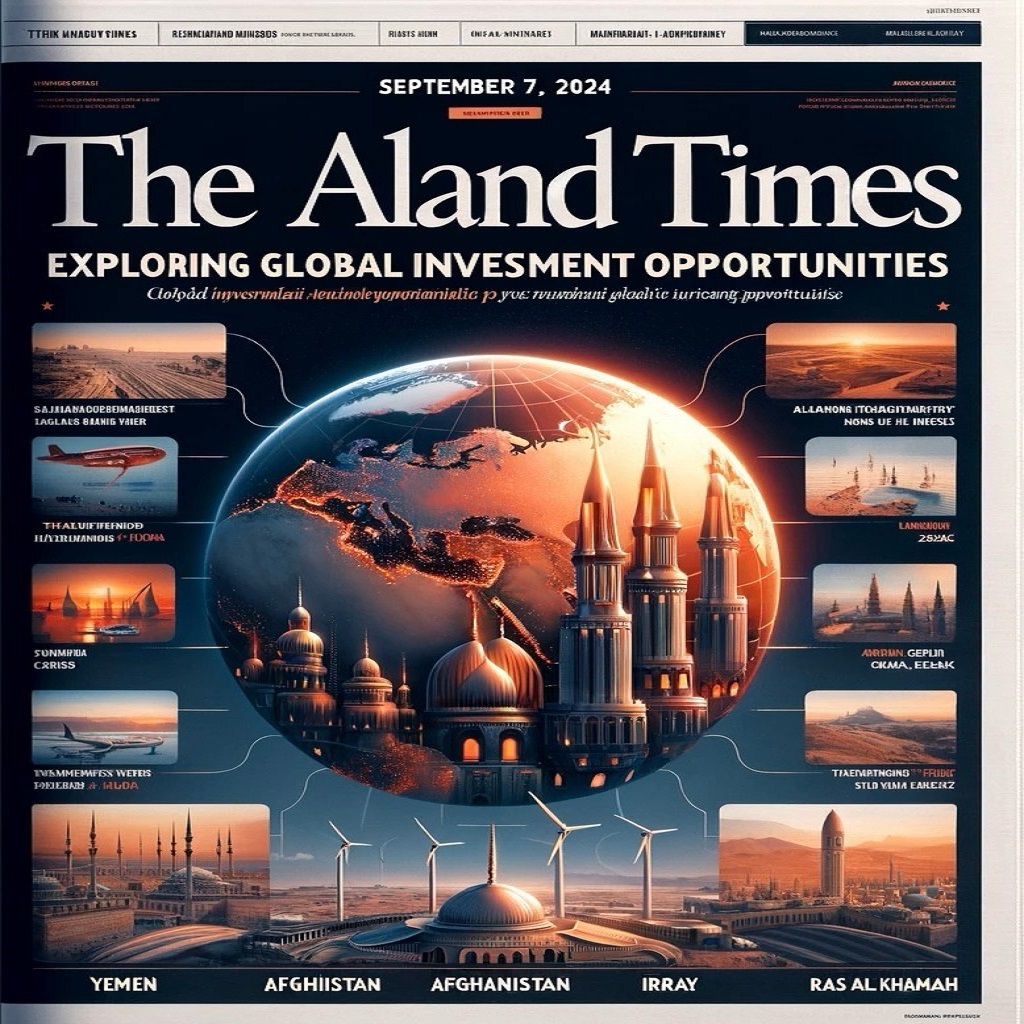 The ALand Times - September 7, 2024: Top 10 Investment Opportunities in Yemen, Syria, Afghanistan, Iraq, Turkey, Cyprus, Ajman, and Ras Al Khaimah