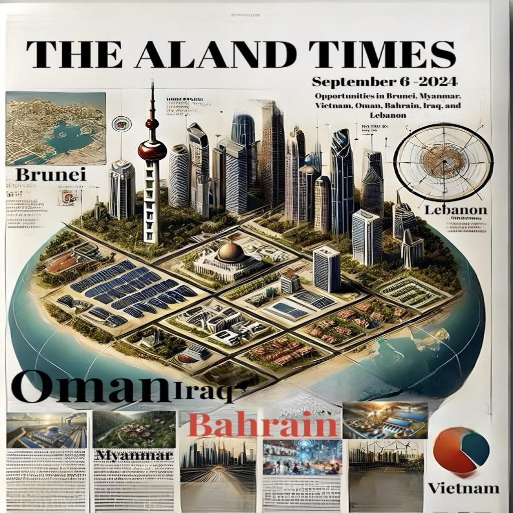 The ALand Times - September 6, 2024: Top 10 Investment Opportunities in Brunei, Myanmar, Vietnam, Oman, Bahrain, Iraq, and Lebanon