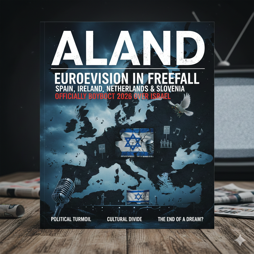 Eurovision Boycott Protest Outside EBU Geneva Headquarters