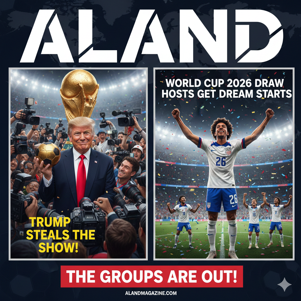 Trump Holds FIFA Peace Prize with World Cup Trophy at 2026 Draw Ceremony