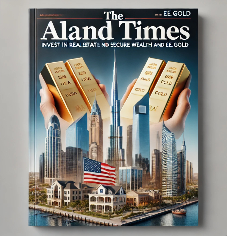 Real Estate Investment in USA and Dubai with ALand | Secure Gold Storage with EE.Gold