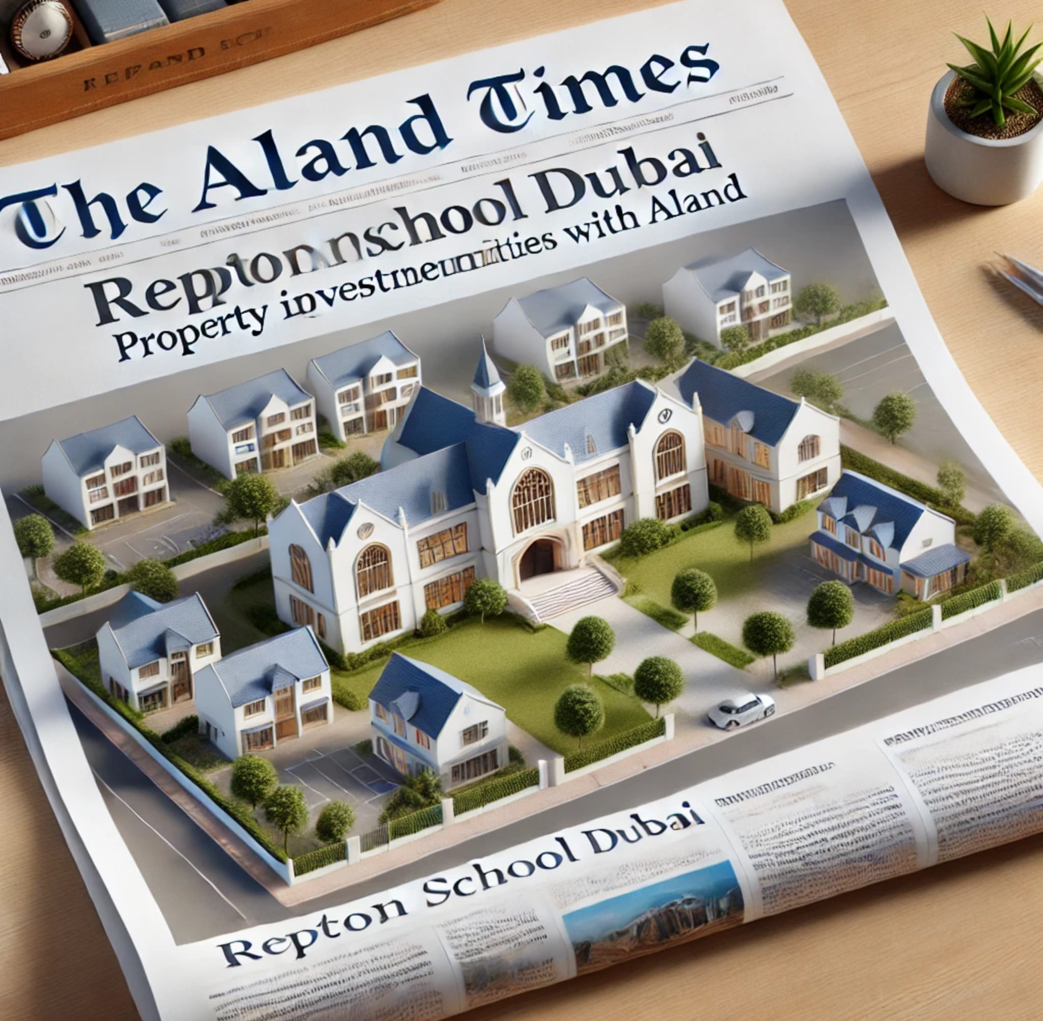 Repton School Dubai: Explore Real Estate Investment Opportunities with ALand