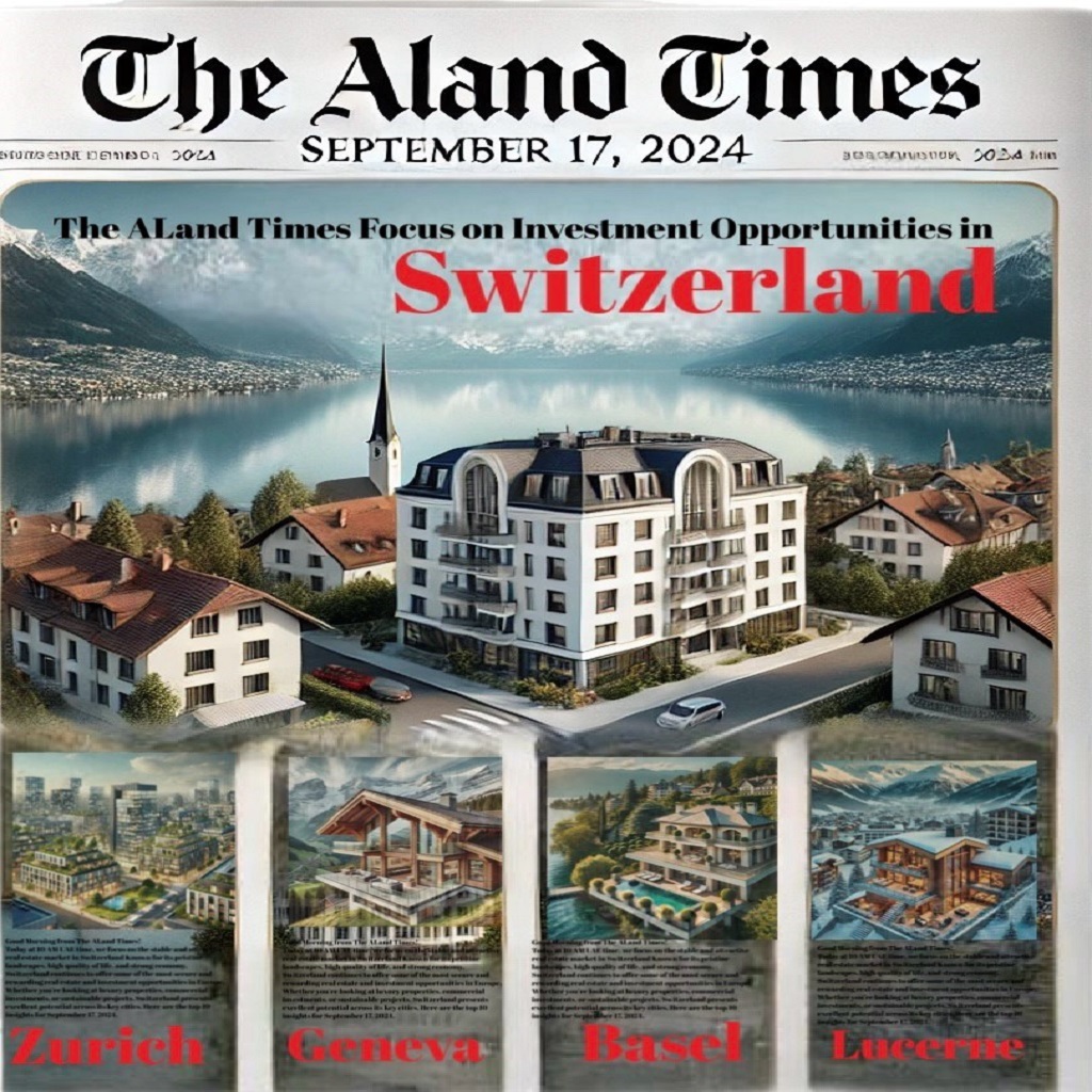 The ALand Times - September 17, 2024: Focus on Investment Opportunities in Switzerland