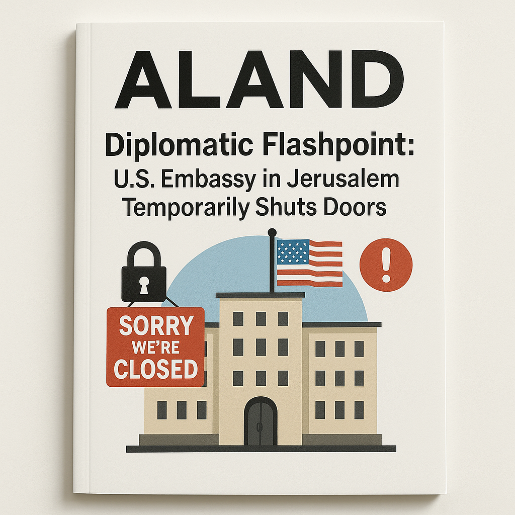 U.S. Embassy in Jerusalem During Temporary Closure – June 2025