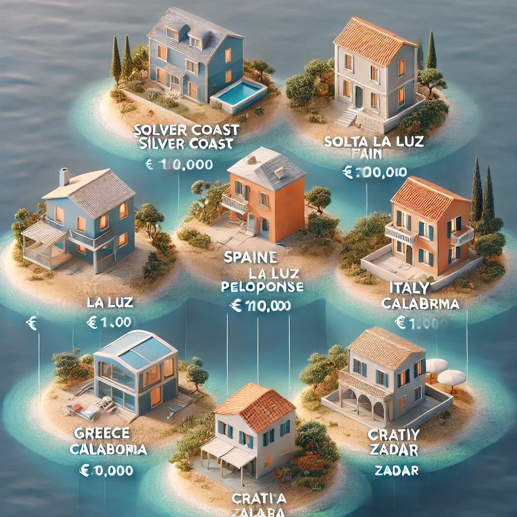 Beachfront Houses in Europe: Where to Find Affordable Properties Under €100,000