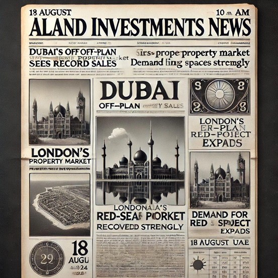 Aland Investments News - Global Real Estate Updates & Trends | 18 August 2024