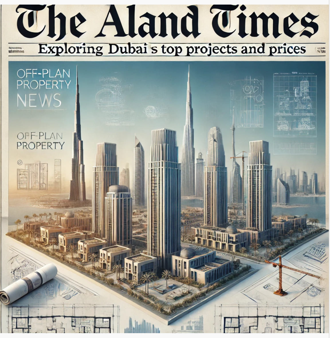 Off-Plan Property News: Explore Dubai's Top Projects, Areas, and Prices with ALand