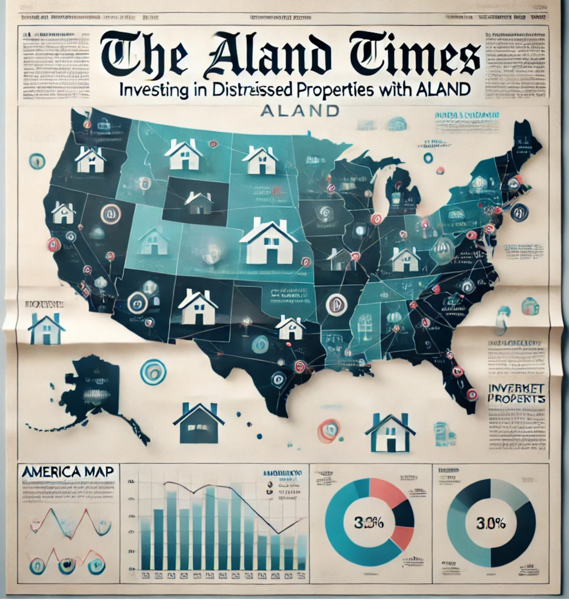 America Map: How to Invest in Distressed Properties for High Returns with ALand