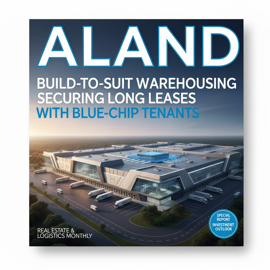 Modern Industrial Warehouse Build-to-Suit Blue-Chip Investment