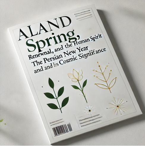 Minimalist ALAND Magazine Cover - Spring, Renewal, and the Human Spirit