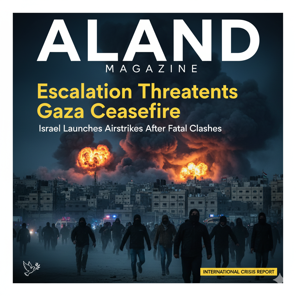 Israeli Airstrikes on Gaza After Ceasefire Breach