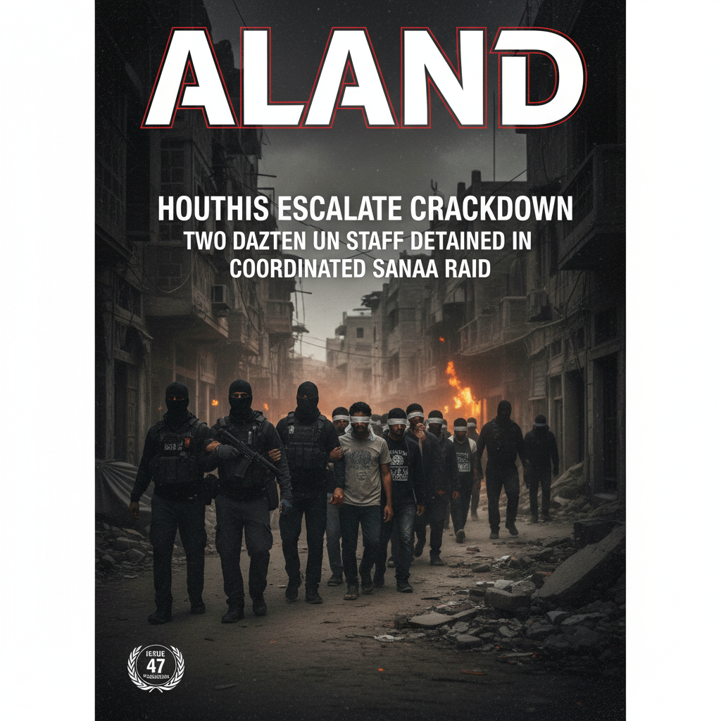 UN Offices Raided in Houthi-Controlled Sanaa, Yemen