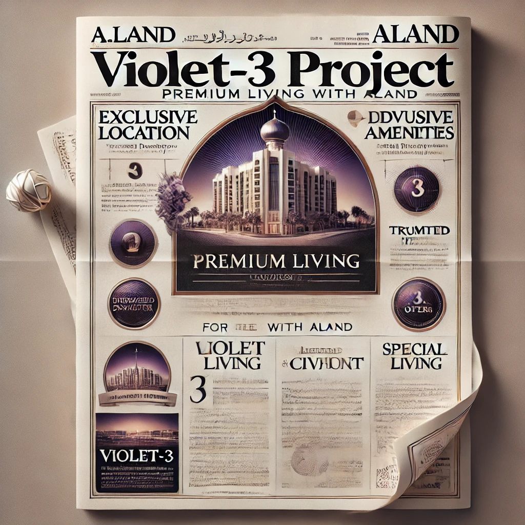 Violet-3 Project - Premium Living with ALand