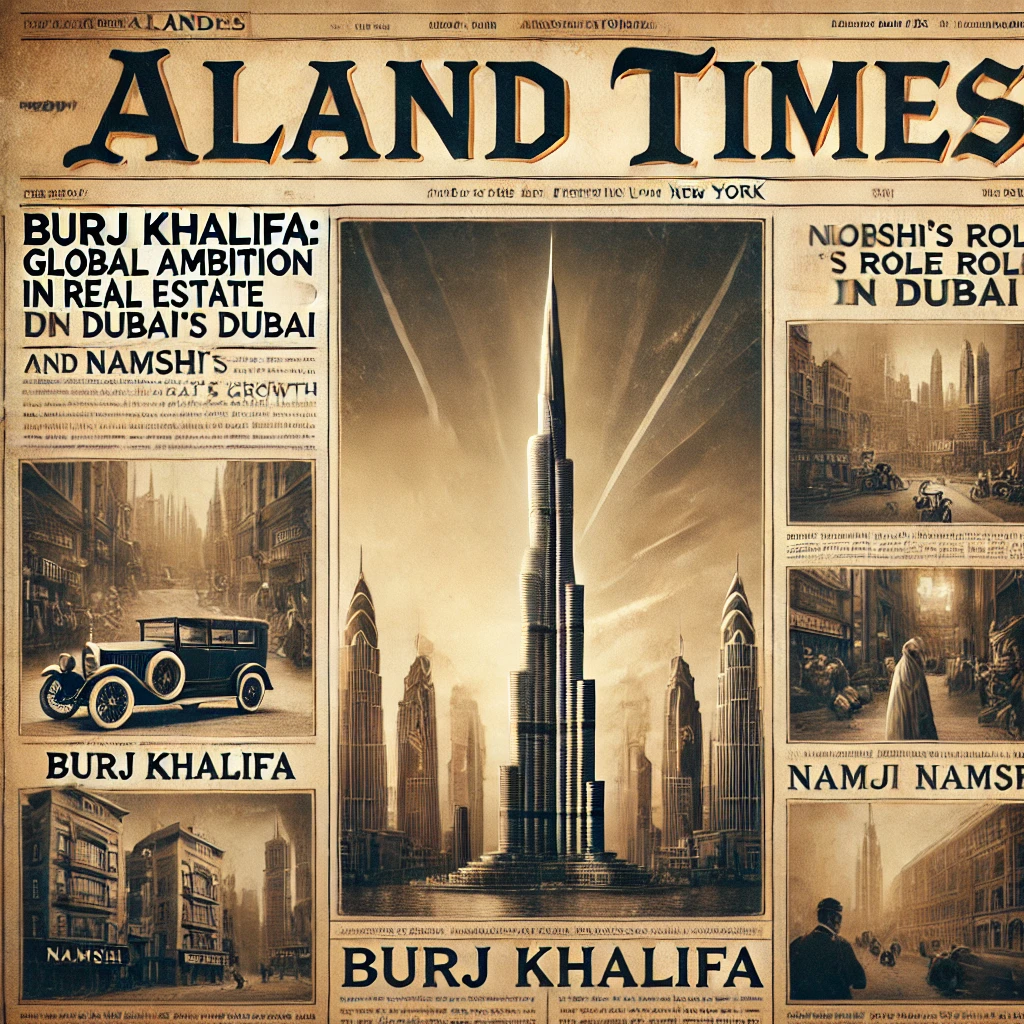 Burj Khalifa: Global Ambition in Real Estate and the Role of Namshi in Dubai's Growth