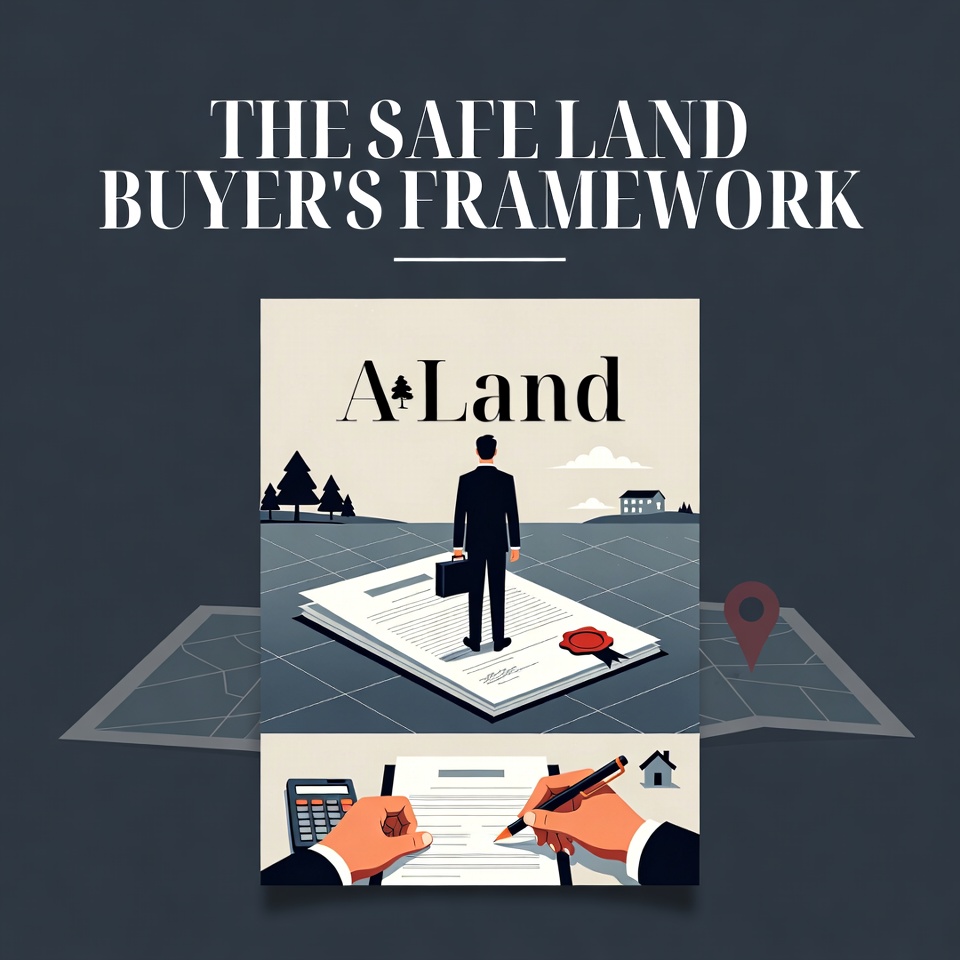 UAE Land Plot Scoring Framework Infographic - Safe Buyer Guide