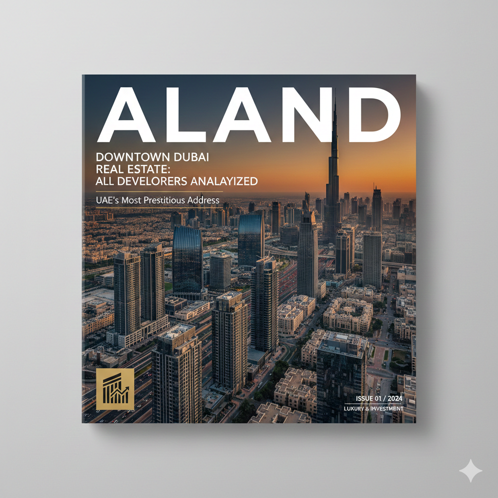 Downtown Dubai Skyline Burj Khalifa and Luxury Residences 2025