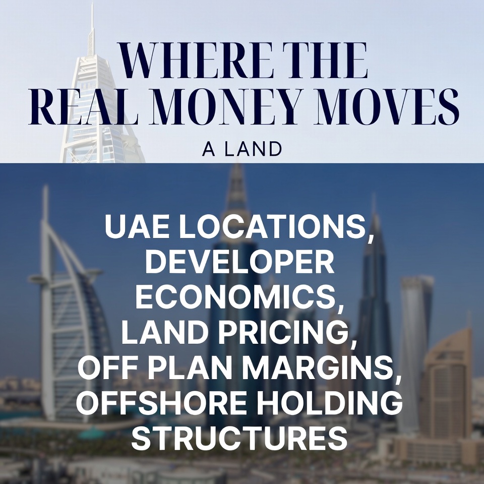 UAE Real Estate Investment Corridors 2026: Dubai South, Sharjah, Ras Al Khaimah, Abu Dhabi Land Pricing and Off-Plan Opportunities