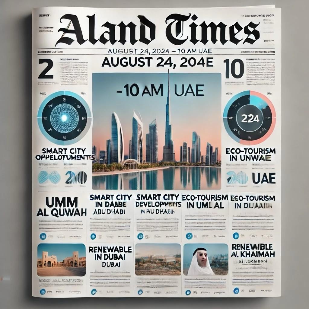 ALand Times: August 24, 2024 - Daily Investment News Across UAE’s 7 Emirates