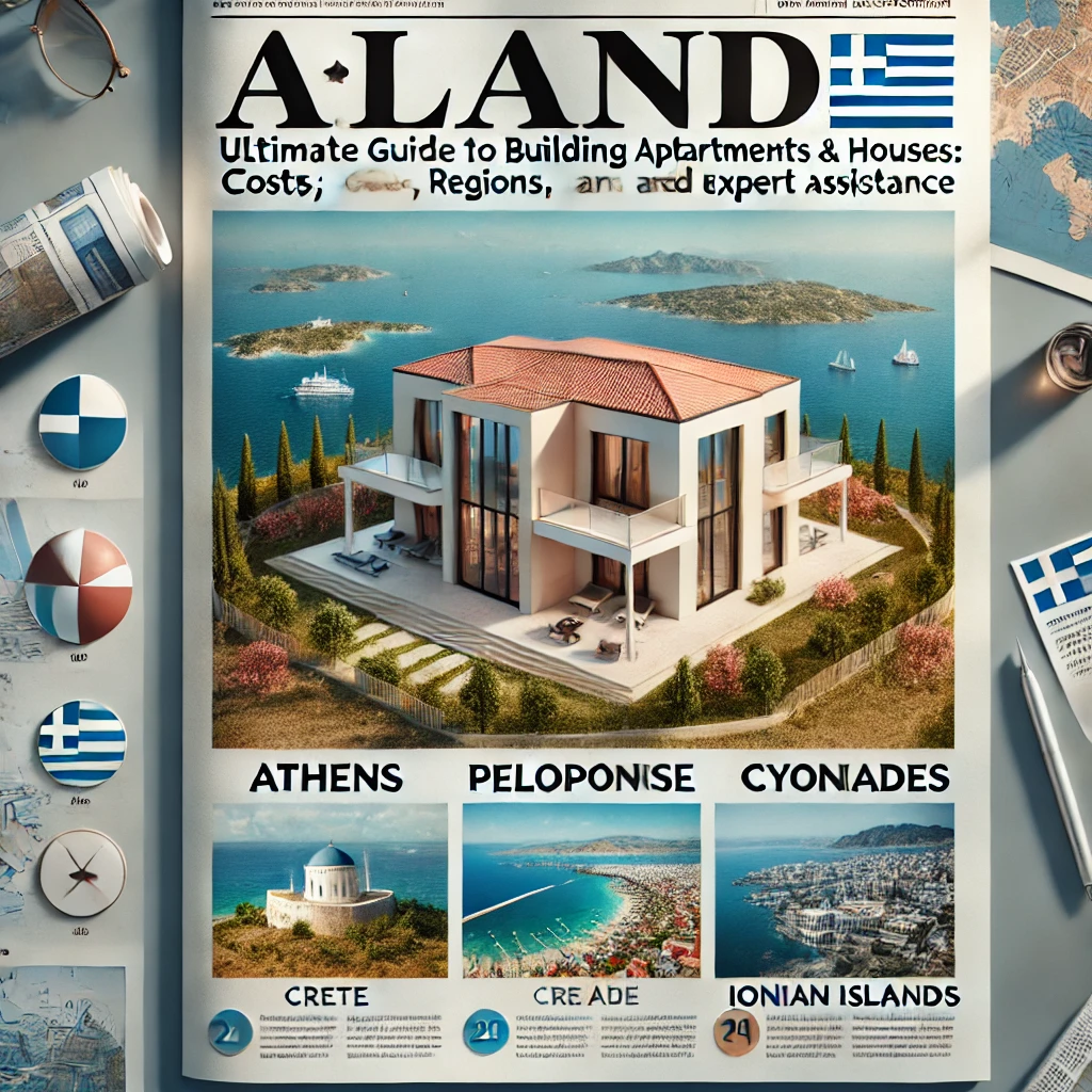 Ultimate Guide to Building Apartments and Houses in Greece: Costs, Regions, and Expert Assistance