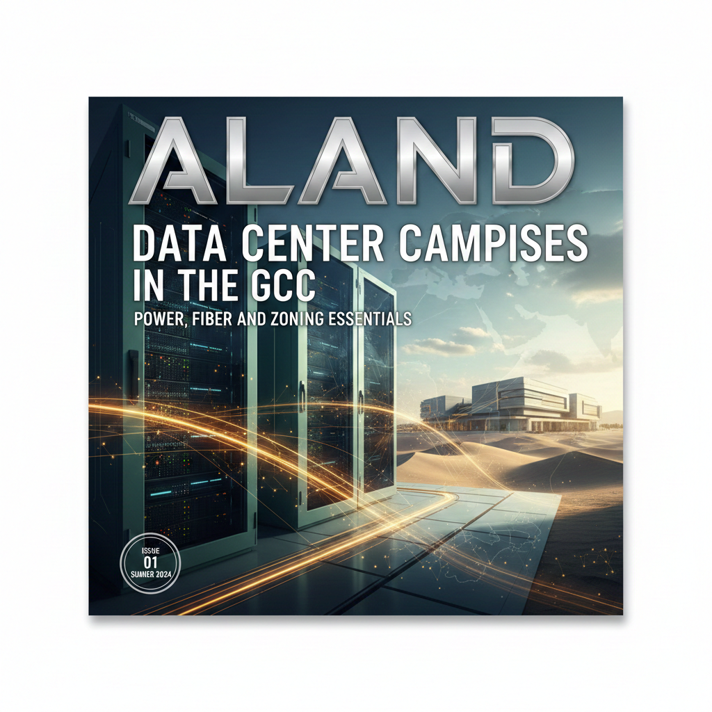 GCC Hyperscale Data Center Heatmap 2025 – ALand Platform Exclusive