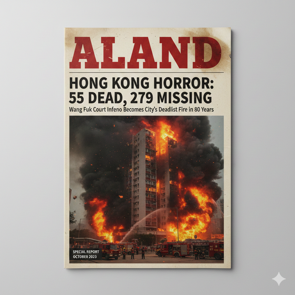 Hong Kong Inferno: Flames Engulf Wang Fuk Court Towers in Tai Po