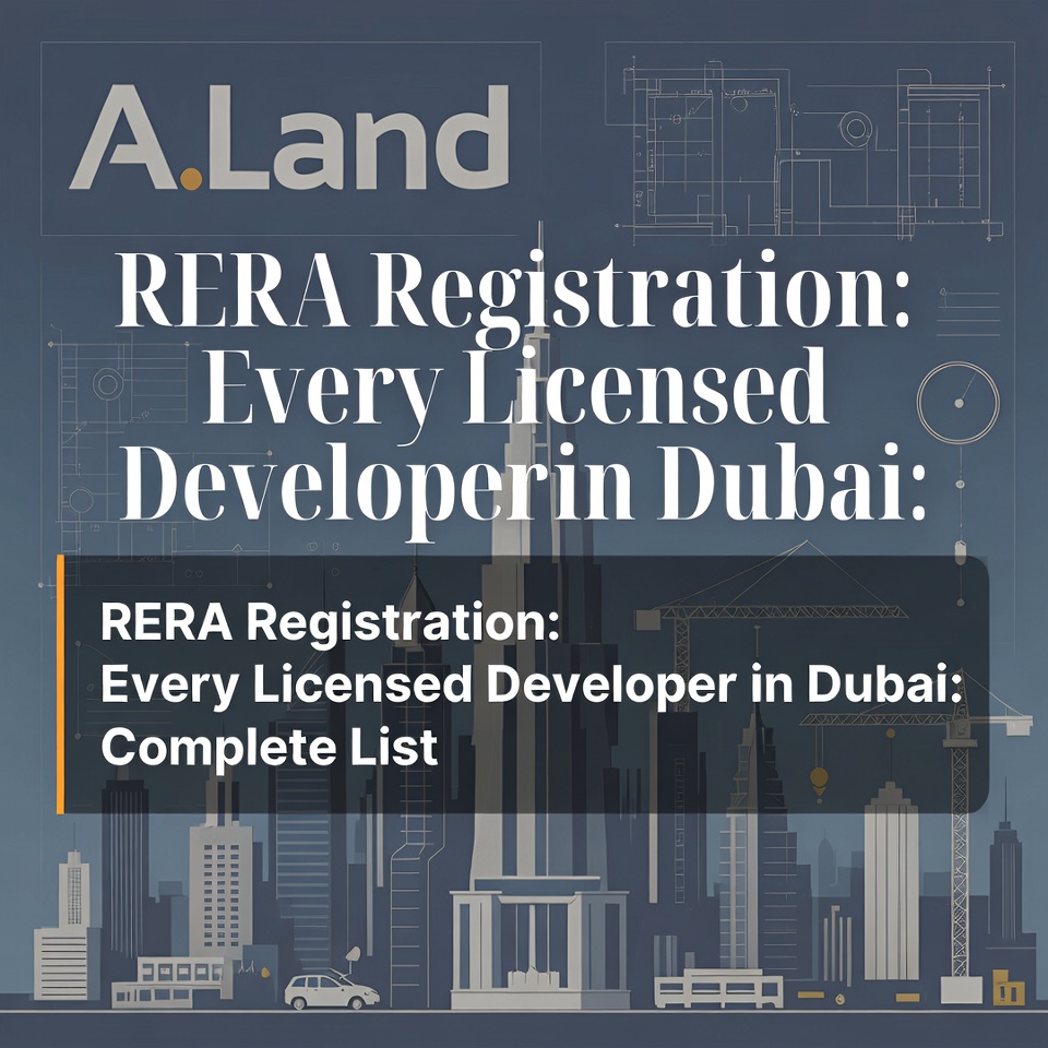 Official RERA Licensed Developers List Dubai Land Department 2026