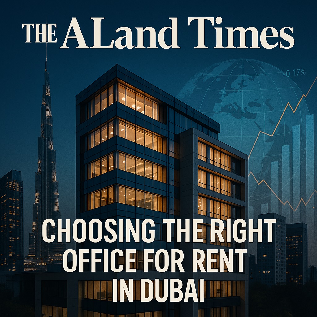 Choosing the Right Office for Rent in Dubai