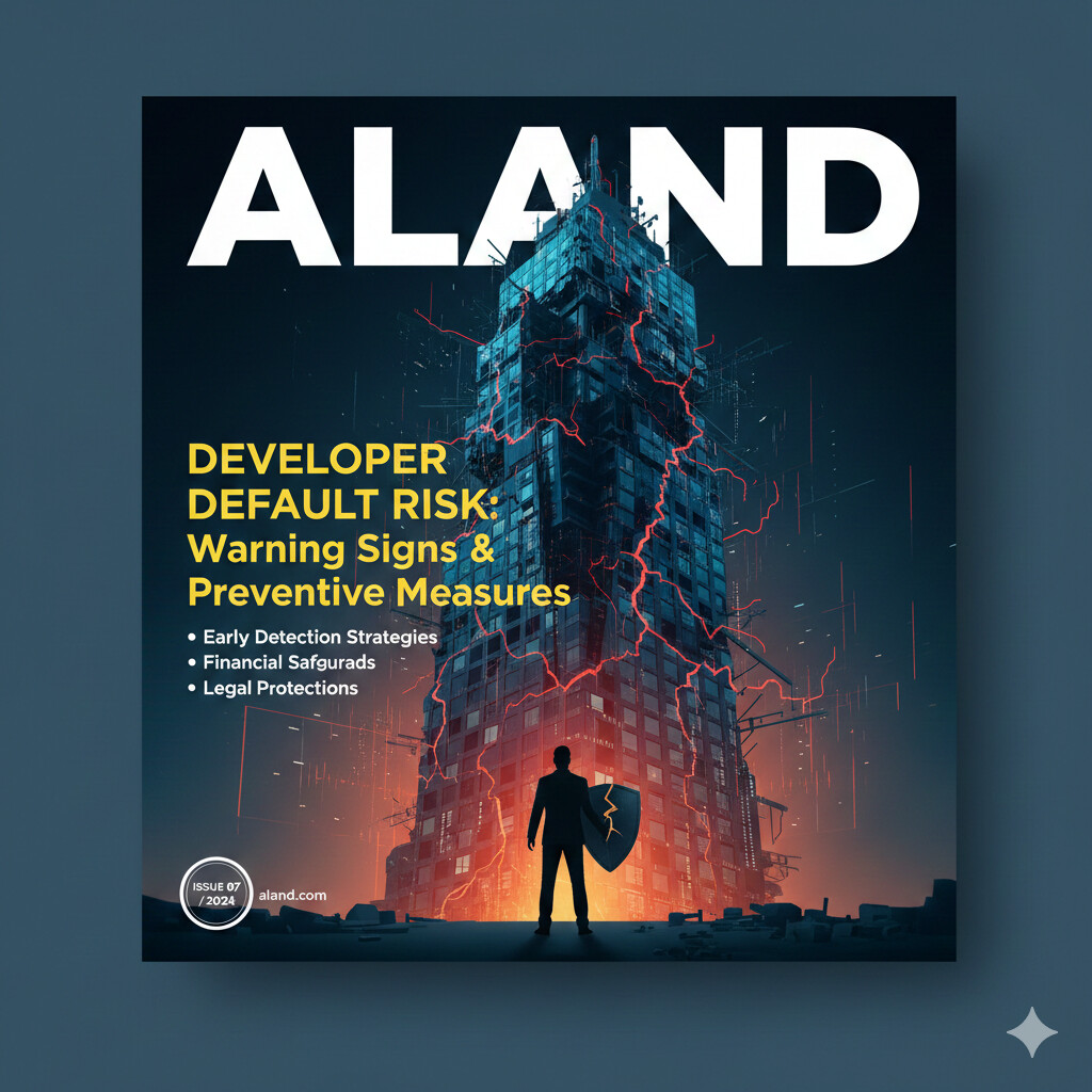 Dubai real estate developer default risk warning signs 2026