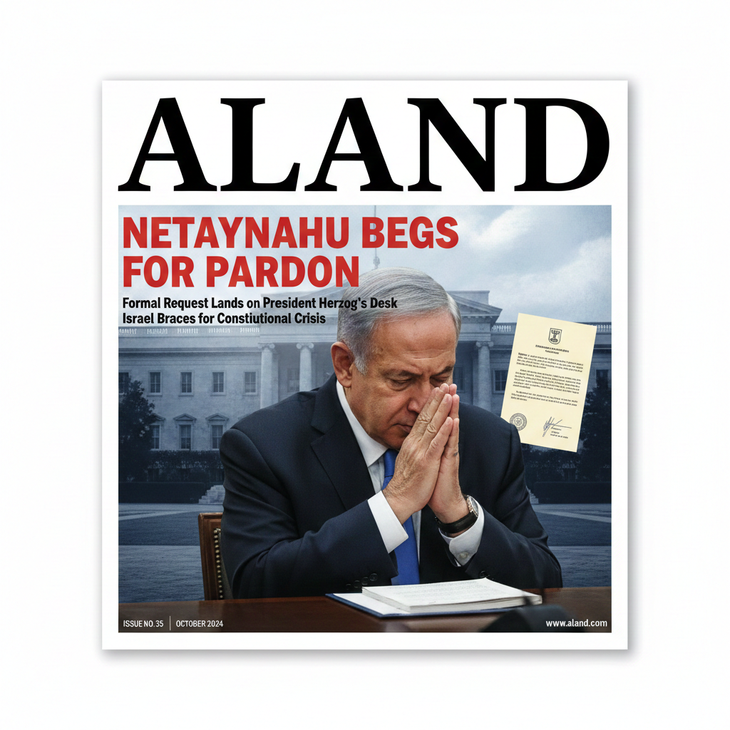 Netanyahu's Pardon Plea: PM Submits Request to Herzog's Office